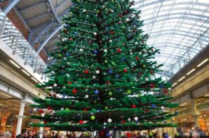 Giant LEGO Christmas Tree