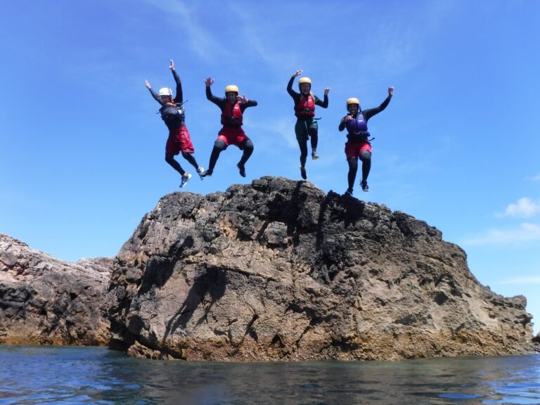 Why coasteering may be falling off a cliff but its popularity definitely isn’t!