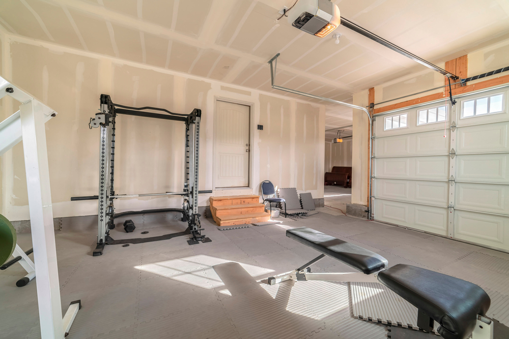 garage gym conversion
