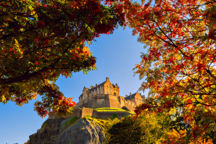 Autumn Edinburgh Castle