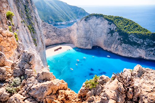 Most photographed beach in Greece